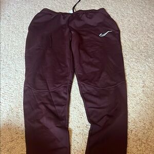 Men's Maroon Jogger Pants